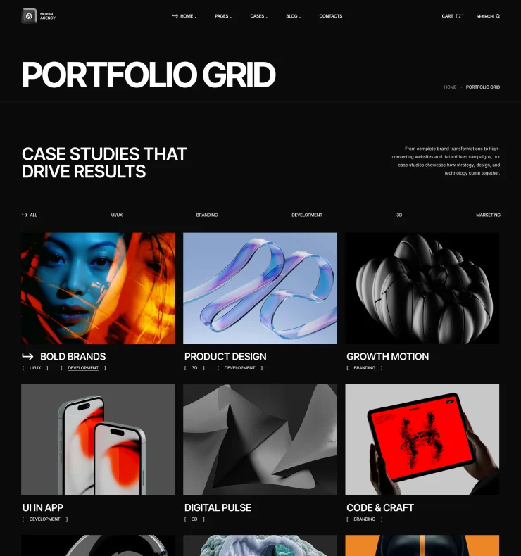 Portfolio Grid